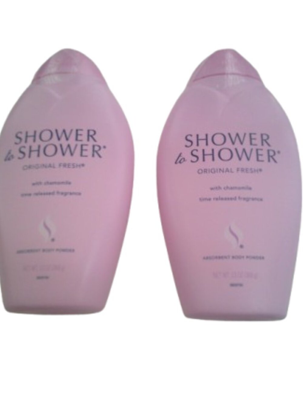 Shower to Shower Body Powder ORIGINAL FRESH 13oz ( 2 pack ) with Chamomile